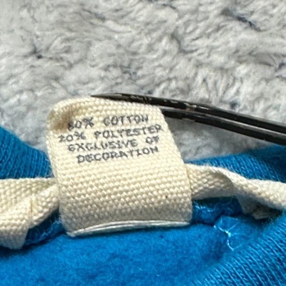 Lands' End Kids Pullover Sweater Size Large Haileys Comet Blue Long Sleeve Top - Picture 6 of 11